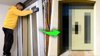 JE REMPLACE LA PORTE D'ENTRÉE : Dépose et rénovation complète !