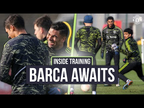 Stepping Up The Intensity Ahead Of @FCBarcelona 👊 | INSIDE TRAINING 👀