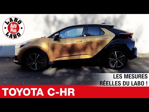 TOYOTA C-HR : toutes LES MESURES REELLES du LABO !