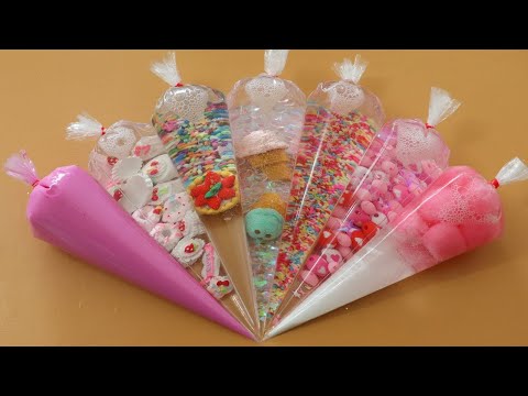 Making Slime with Piping Bags! Most Satisfying Slime Video★ASMR★#ASMR #PipingBags