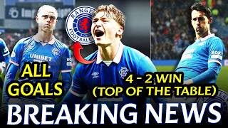 🔵4–2 MADNESS SENDS US TOP… AND PSV + FEYENOORD WANT CHERMITI NOW!  RANGERS FC NEWS