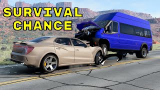 Car Crash Survival Chance #1 - BeamNG.drive WeCrashGames