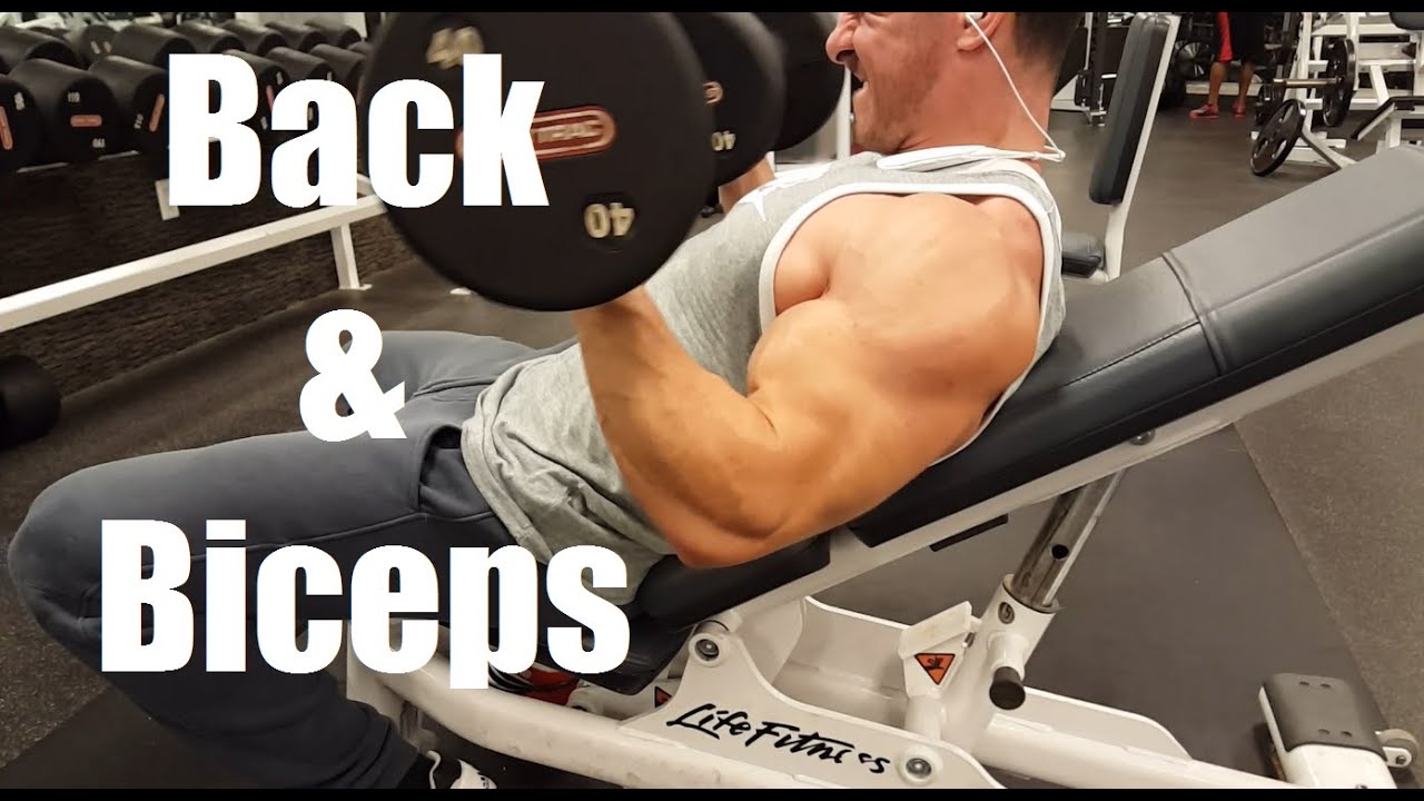 High Volume Back and Biceps Workout For Size Gains