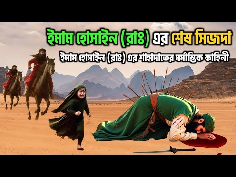 ইমাম হোসেনের শেষ সিজদা || ১০ই মরহম - কারবালার ময়দানে ইমাম হোসেনের মর্মান্তিক কাহিনী || Imam Hussain