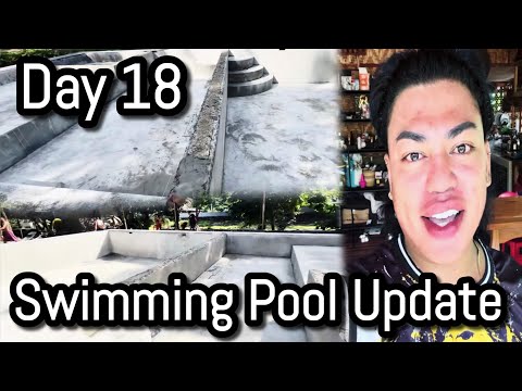 Day 18 update sa Swimming pool.. at Birthday ng Staff.