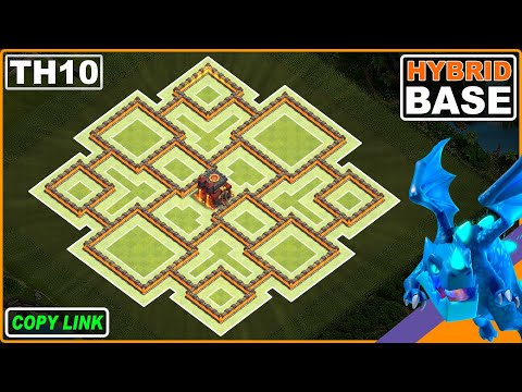 NEW BEST! Town Hall 10 (TH10) base 2025 With Defense Replay - Clash of Clans