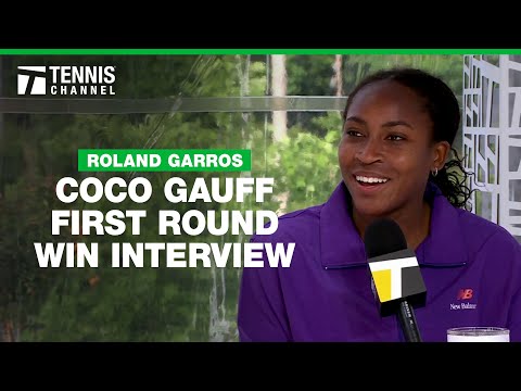 Coco Gauff Inspired By Rafael Nadal and Serena Williams | 2024 Roland Garros First Round