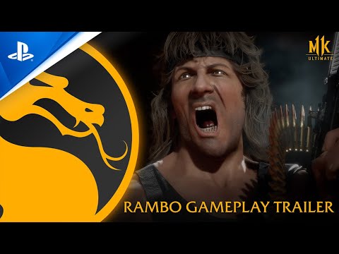 Mortal Kombat 11 Ultimate - Official Rambo Gameplay Trailer | PS4, PS5