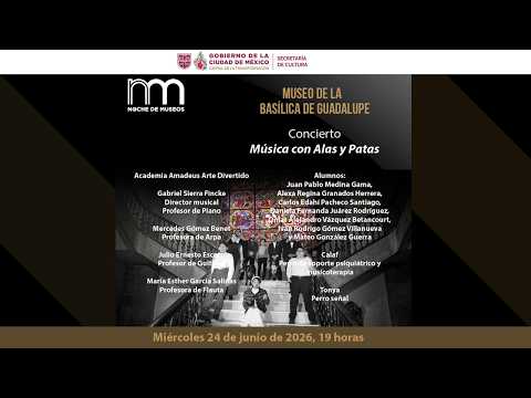 “Música con Alas y Patas” Academia Amadeus Arte Divertido,  24 de junio de 2026, 19:00 h.