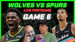 LIVE POSTGAME | Minnesota Timberwolves vs San Antonio Spurs | GAME 6