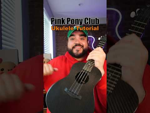 How to play PINK PONY CLUB by Chappell Roan (Ukulele Tutorial) #shorts