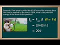 Potential Energy Concepts and Calculations