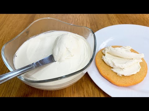 QUESO CREMA con 2 Ingredientes - QUESO CREMOSO FÁCIL, ECONÓMICO, RÁPIDO y DELICIOSO