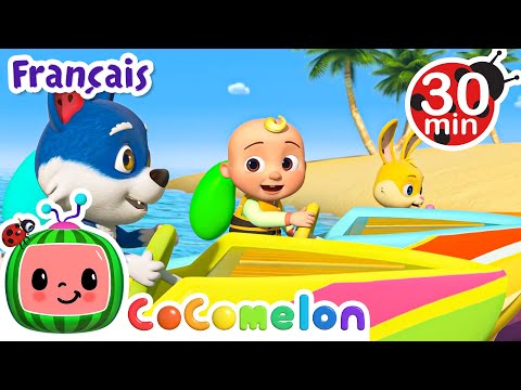 La course aux ballons | @CoComelonAnimalsFrancais | Dessin Animé