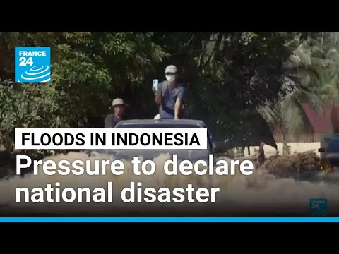 YouTube video thumbnail: Pressure Mounts on Indonesia to Declare a National Disaster After Floods