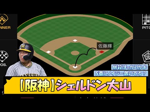 【阪神】シェルドン大山【なんJ/2ch/5ch/ネット 反応 まとめ/阪神タイガース/岡田監督/大山悠輔/ノイジー】