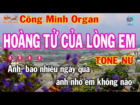 Hoàng Tử Của Lòng Em Tone Nữ (Abm) Karaoke Nhạc Sống Đám CƯới