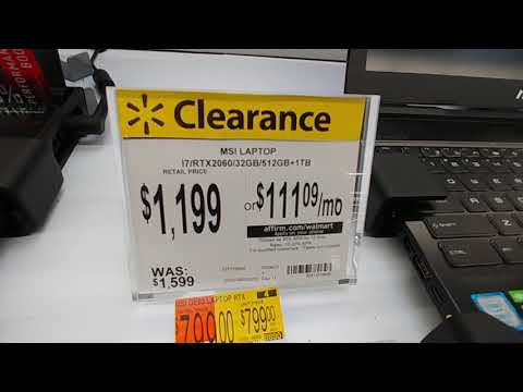 Gaming Laptops Clearance - Walmart July 2020