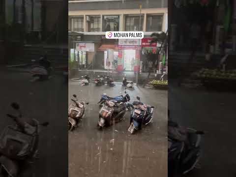 Diwali night rain 🌧 #djidrone #monsoon #monsoon2025 #monsterhunter #rainyday #shortvideo #shorts