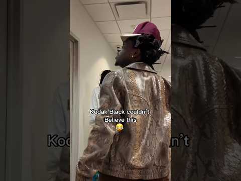 Kodak Black couldnβt believe this π #kodakblack #kodak