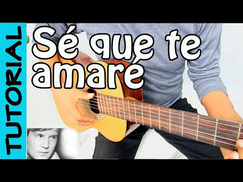 SE QUE TE AMARé - gUITARRA tUTORIAL - LEO DAN