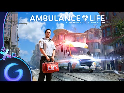 AMBULANCE LIFE A PARAMEDIC SIMULATOR - Gameplay FR