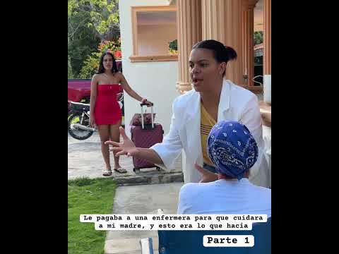 😱Le pagaba a una enfermera, para que cuidara a mi madre, y a esto era lo que hacía #viralvideo