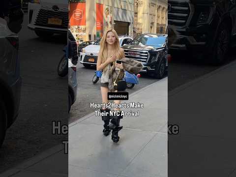 Hearts2Hearts Make <strong>Their</strong> NYC Arrival 💖