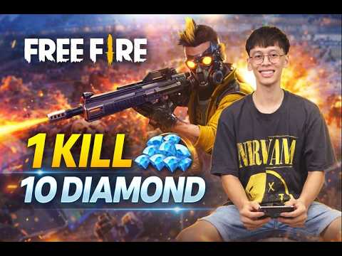 🔴LIVE - Chellenge 1 kill 10 dm Free fire Indonesia