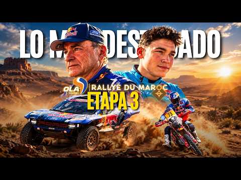 🚨 ¡CARLOS SAINZ, LÍDER! El ACCIDENTE de Moraes cambia el RALLY DE MARRUECOS 🏁🔥
