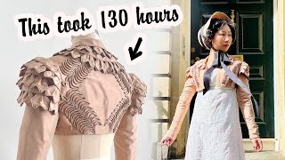 Recreating an 1815 spencer jacket for the Jane Austen Festival