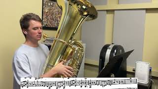 Tuba Excerpt - In Storm and Sunshine