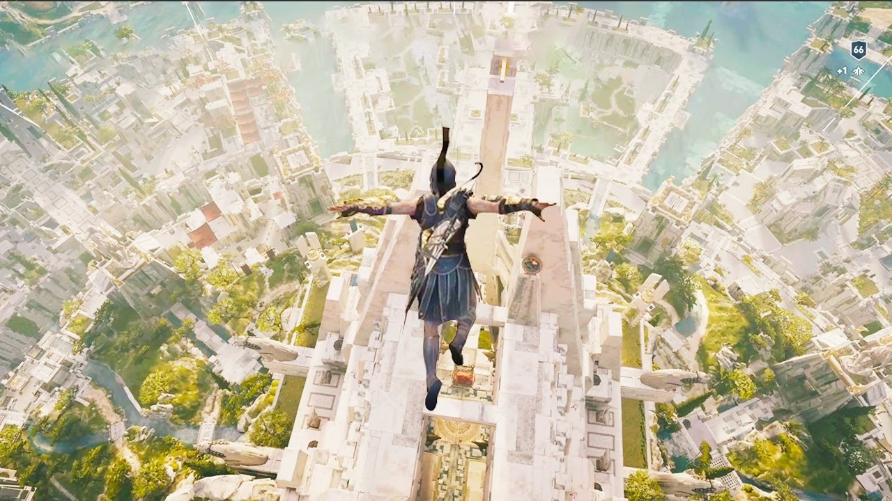 10 highest points you can jump from in open world games