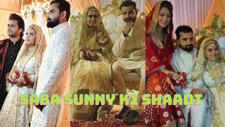 Saba Sunny ki Shaadi ❤️ #sabakishadi #dipikakakar #shoaibibrahim #sabakajahan