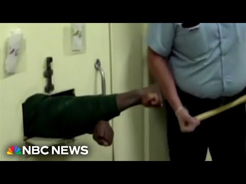 YouTube video thumbnail: With Prison System in Crisis, NBC Obtains New Footage of Violence Against NY Prisoner