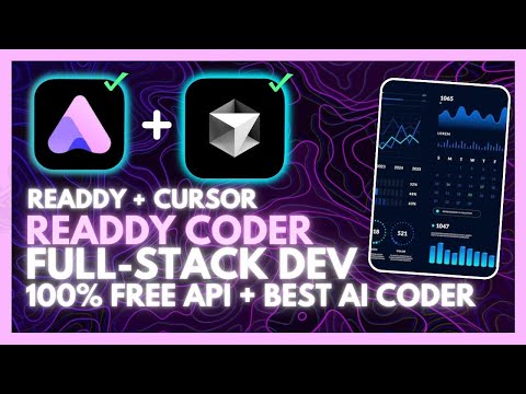 Readdy + Cursor: Develop HIGH QUALITY Full-stack Apps For FREE Without Writing Code!