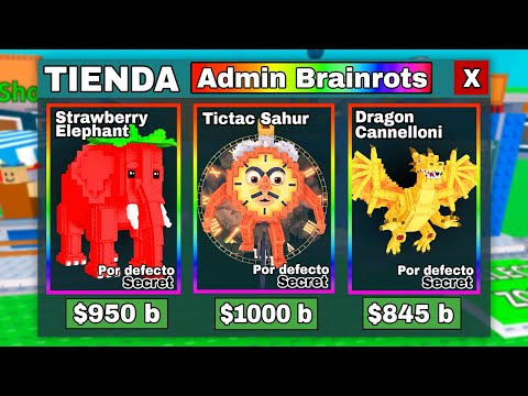 Conseguí los BRAINROTS SECRETOS mas RAROS en 24 HORAS en Steal a Brainrot