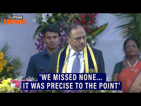 ‘Show me one photo of any damage in India’: Ajit Doval calls out international media on Op Sindoor
