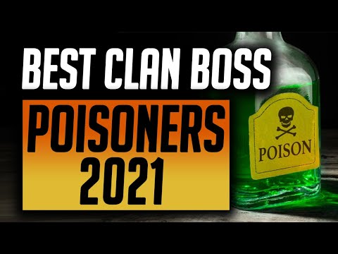 Best Clan Boss Poisoners 2021| Raid: Shadow Legends