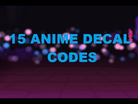 anime code ids for roblox morph
