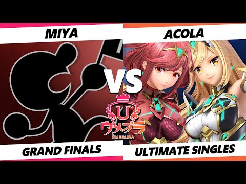 Umebura SP 11 GRAND FINALS - Miya (Game & Watch) Vs. Acola (Pyra Mythra) Smash Ultimate - SSBU