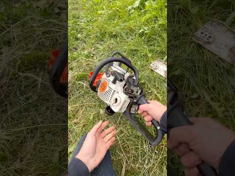 STIHL - MS 180 запуск і робота