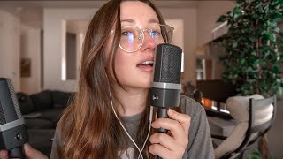 ASMR Close & Breathy Binaural Whispers✨💤