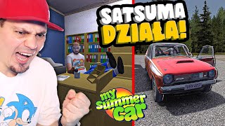 🚘 NAPRAWIŁEM SATSUME! W KOŃCU DZIAŁA! w *MY SUMMER CAR*! | My Summer Car Mody #112