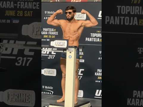 ๐ฆ๐ฒ๐ ARMAN TSARUKYAN OFFICIAL WEIGH IN (UFC 317)