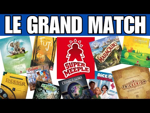 Quel est le meilleur jeu SUPER MEEPLE feat Philippe TAPIMOKET