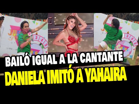 DANIELA DARCOURT IMITA A YAHAIRA PLASENCIA Y BAILA COMO ELLA DE FORMA "EXAGERADA"