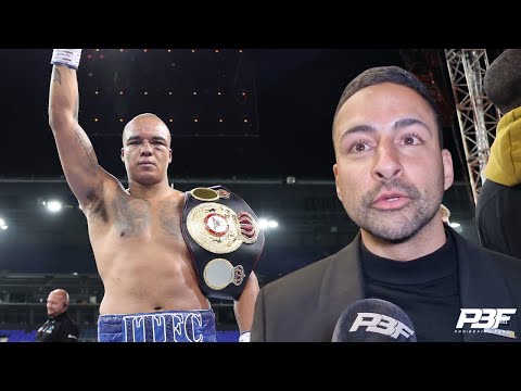 “WHAT JUST HAPPENED” – DEV SAHNI SHOCKED BY WARDLEY STOPPAGE, TALKS ITAUMA VS WHYTE