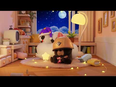 🐻 Dundun's Lullaby for 🐼 Bamboo… Powered by a Secret 😂 #cute #animation #panda #funny #fyp #sleep