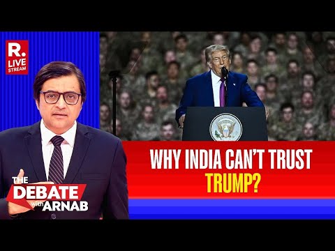 Debate With Arnab: Trump Hyphenates India And Pakistan